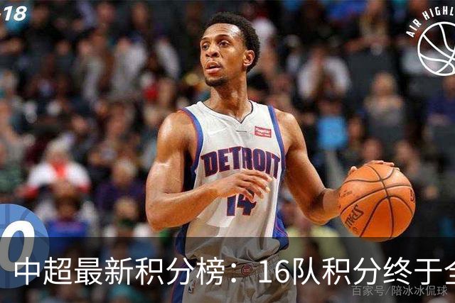 中超最新积分榜：16队积分终于全上双，倒数3队仅差3分